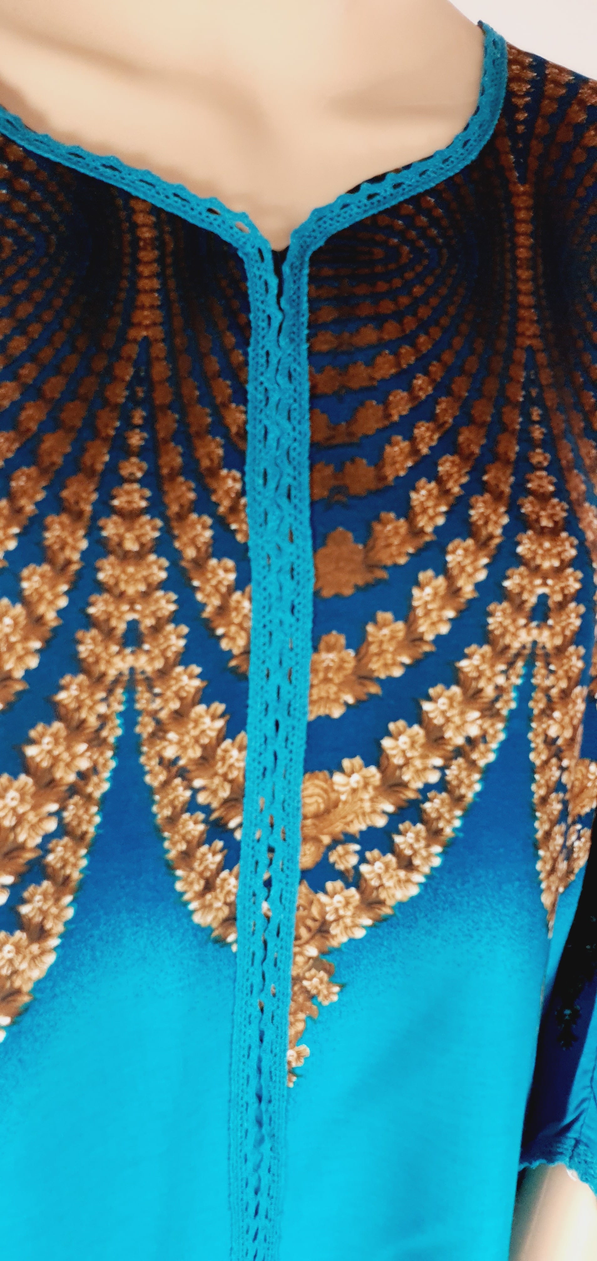 Vertigo Green - Long Sleeve maxi dress kit