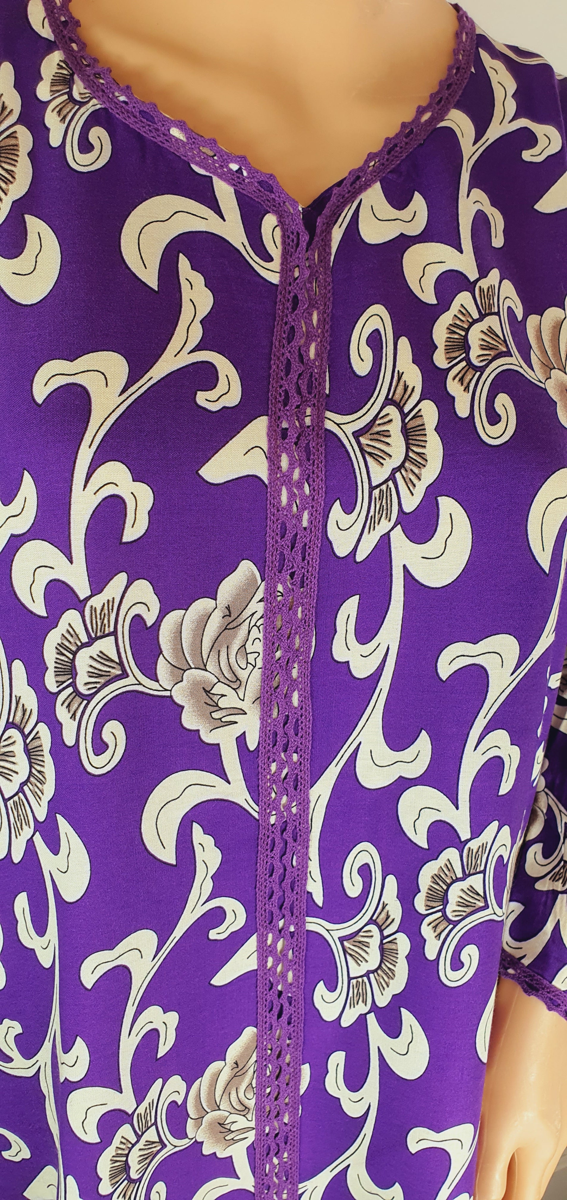 Cadbury purple maxi dress sale