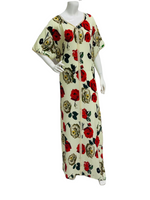 Load image into Gallery viewer, New Rose Clouds - Short Sleeve maxi dress
