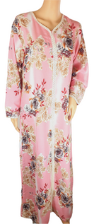 Load image into Gallery viewer, Pink Delight - Long Sleeve maxi dress
