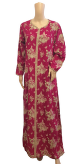 Load image into Gallery viewer, Japanese Pink - Long Sleeve maxi dress
