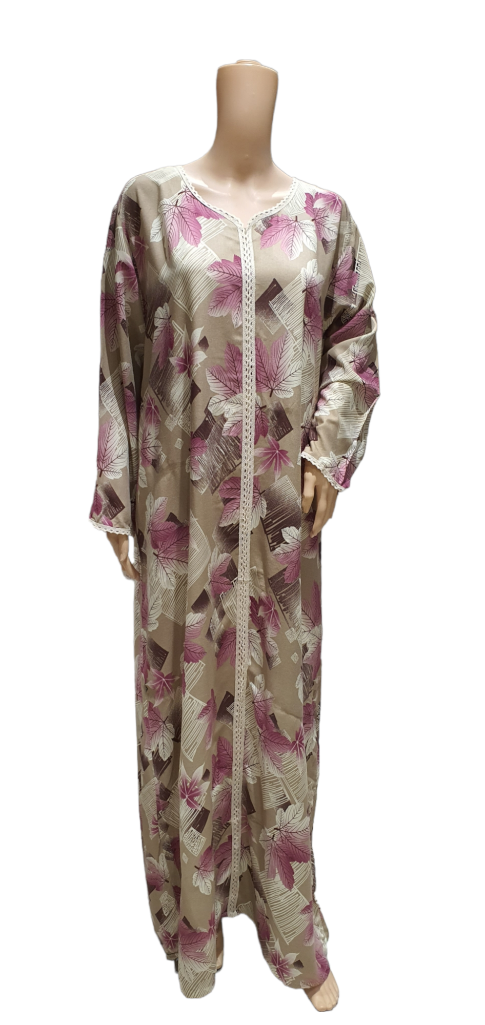 Pinky Autumn - Long Sleeve maxi dress