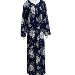 Load image into Gallery viewer, Heavenly Blue - Long Sleeve maxi dress
