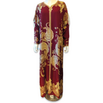 Load image into Gallery viewer, Egyptian Maroon - Long Sleeve maxi dress
