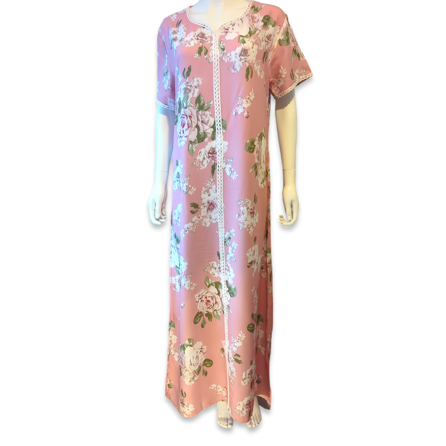 Pink Candy - Short Sleeve maxi dress