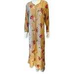 Load image into Gallery viewer, Old and Gold - Long Sleeve maxi dress
